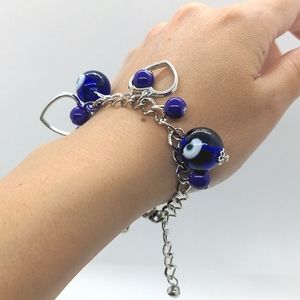 Blue Charm Bracelets